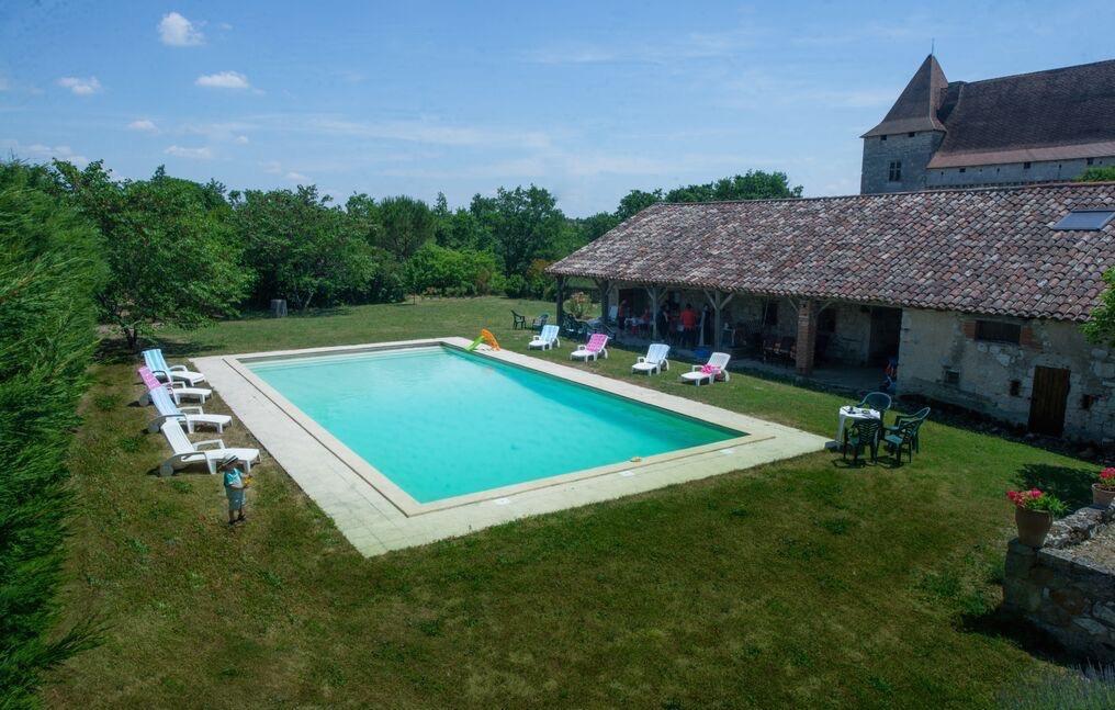Chateau De Goudourville Villa Esterno foto